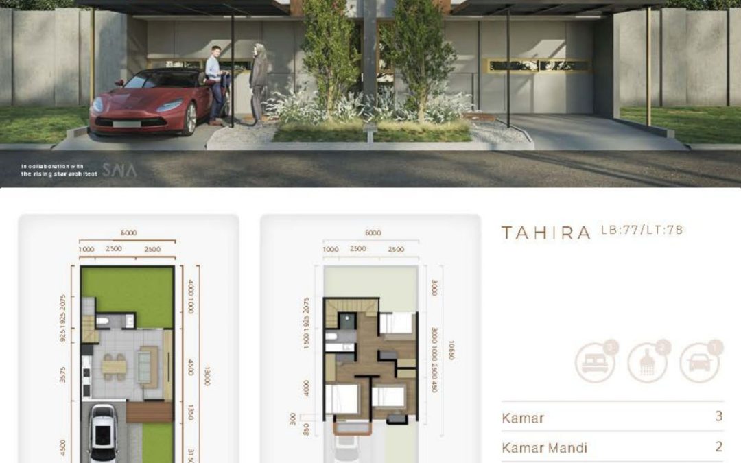 Rumah Nuansa Islami 3 Kamar DP0% Ready Siap Huni selangkah ke BSD