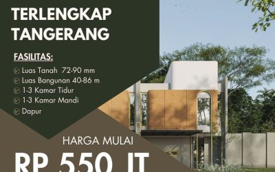 Rumah Minimalis Fasilitas Terlengkap Tangerang